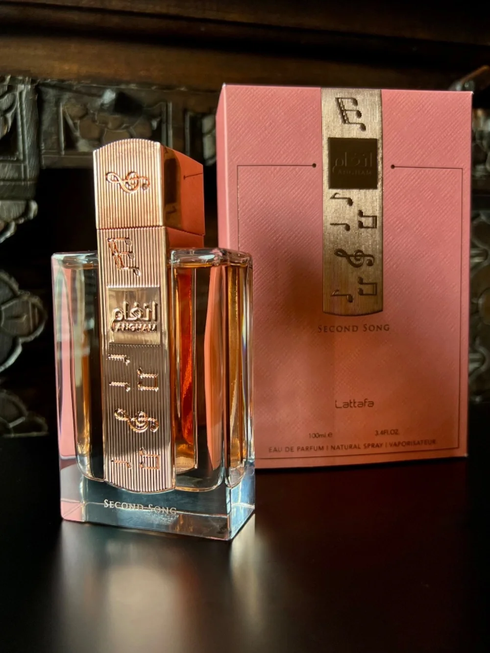 NWT Lattafa Angham Second Song EDP 3.4 oz/100 ml~Comes w/Box